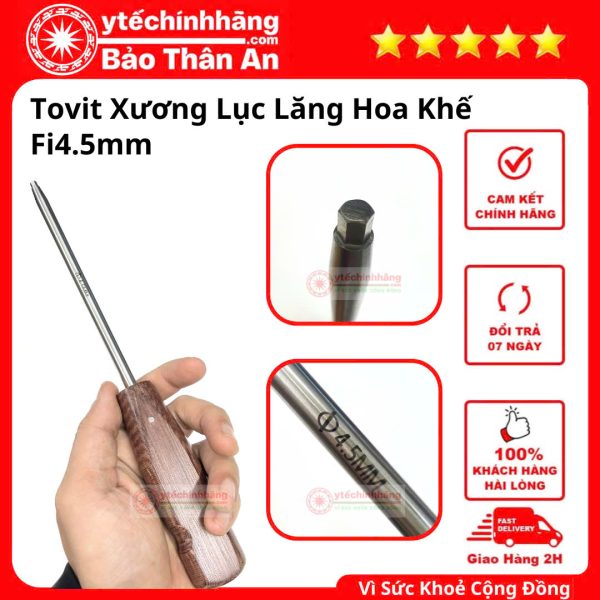 To Vit Xuong Luc Giac Hoa Khe Dau To Fi4.5mm