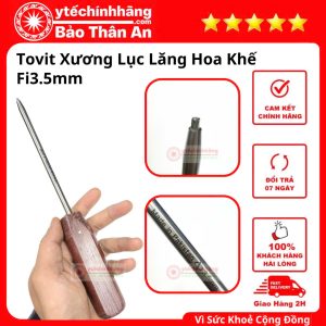 To Vit Xuong Luc Giac Hoa Khe Dau Trung Fi3.5mm