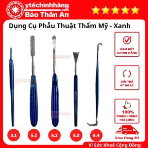 Dụng Cụ Thẩm Mỹ Xanh 12 Dụng Cụ Thẩm Mỹ Xanh