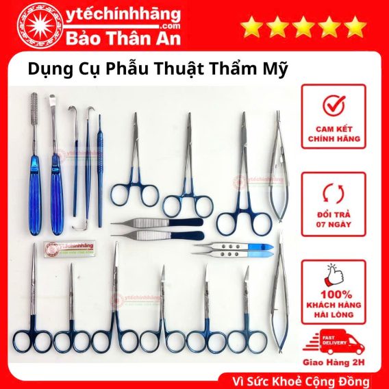 Dụng Cụ Thẩm Mỹ Xanh 13 Dụng Cụ Thẩm Mỹ Xanh