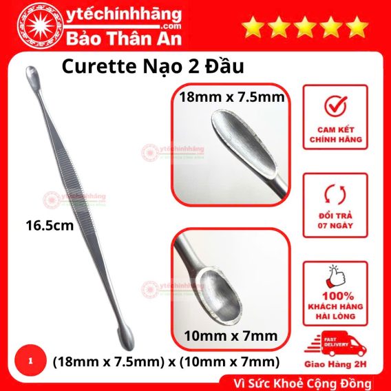 Dụng Cụ Thìa Nạo Curettes 23 Dụng Cụ Thìa Nạo Curettes