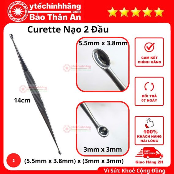 Dụng Cụ Thìa Nạo Curettes 24 Dụng Cụ Thìa Nạo Curettes