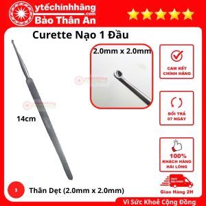 Dụng Cụ Thìa Nạo Curettes 16 Dụng Cụ Thìa Nạo Curettes