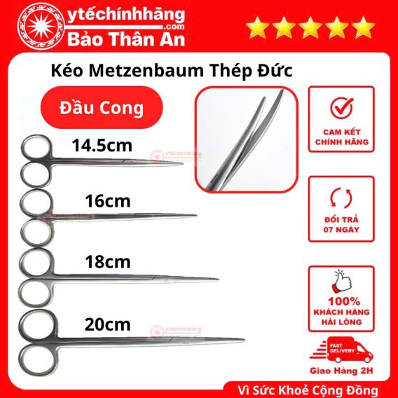 Kéo Metzenbaum Đức 22 Kéo Metzenbaum Đức