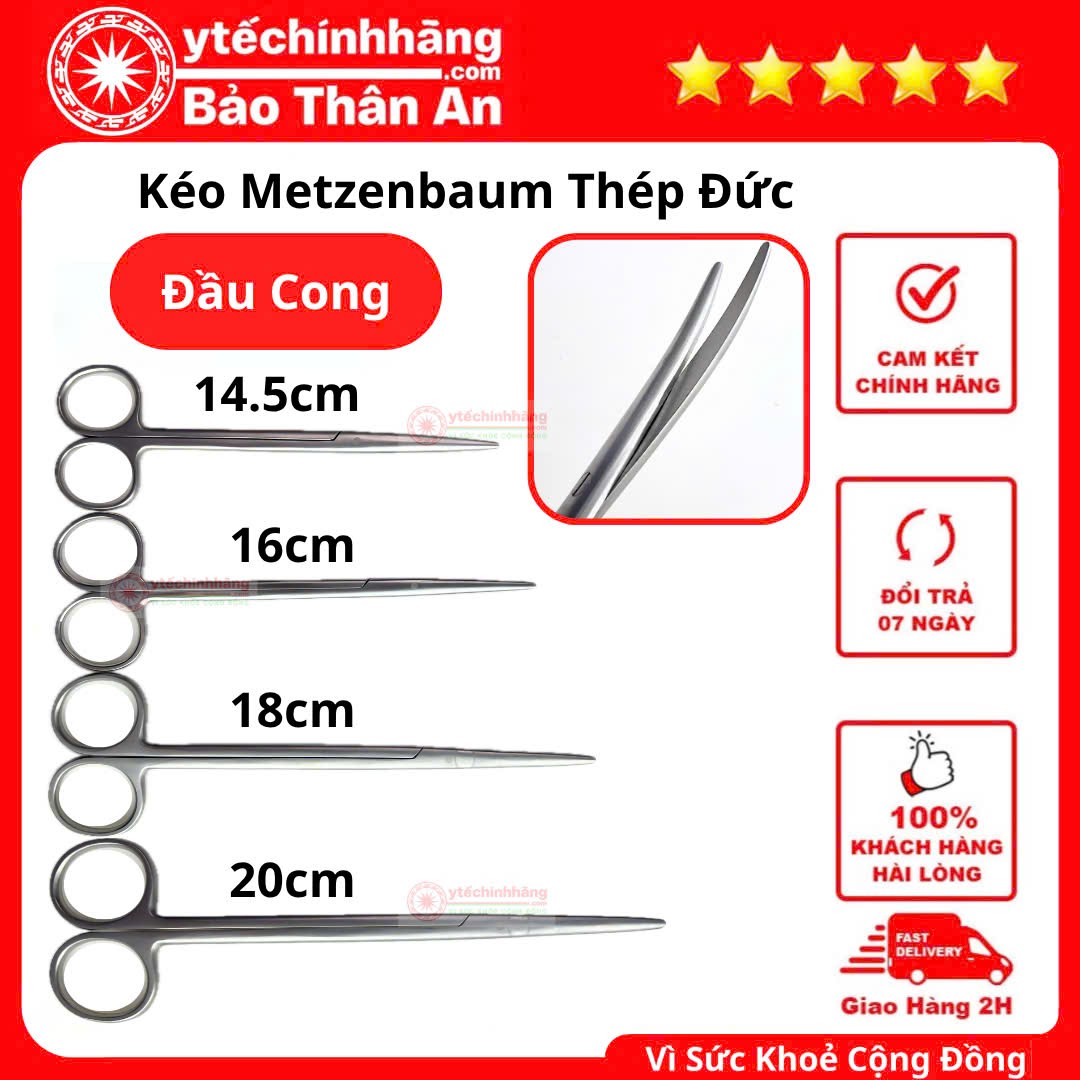 Kéo Metzenbaum Đức - Cong Kéo Metzenbaum Đức