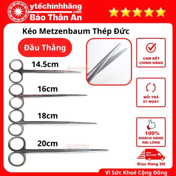 Kéo Metzenbaum Đức 21 Kéo Metzenbaum Đức