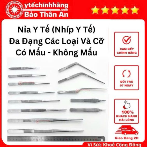 Nỉa Kẹp Phẫu Tích 16 Nỉa Kẹp Phẫu Tích