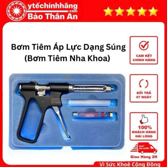 Bơm Tiêm Áp Lực Inox