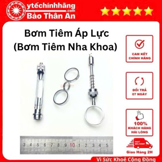 Bơm Tiêm Áp Lực Inox