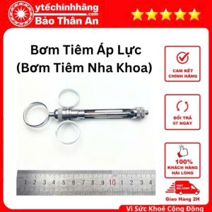 Bơm Tiêm Áp Lực Inox