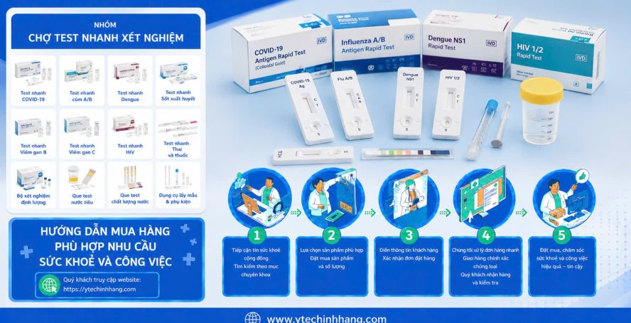 nhóm chợ test nhanh xét nghiệm