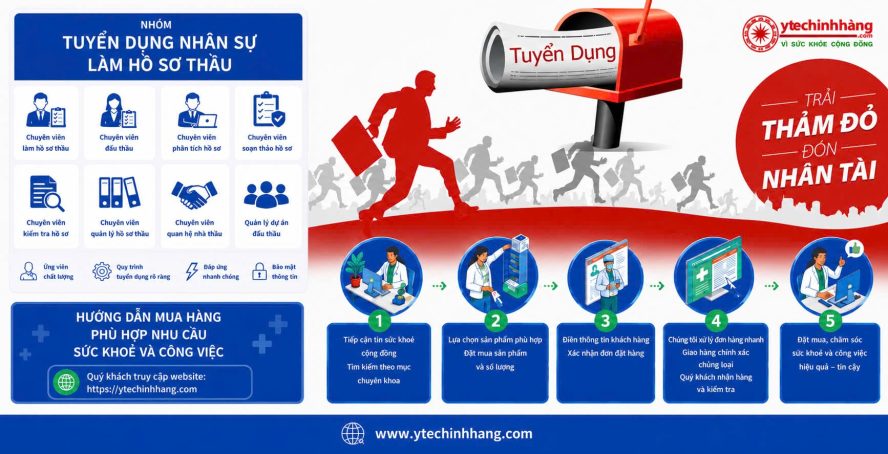 nhóm tuyển dụng nhân sự làm hồ sơ thầu