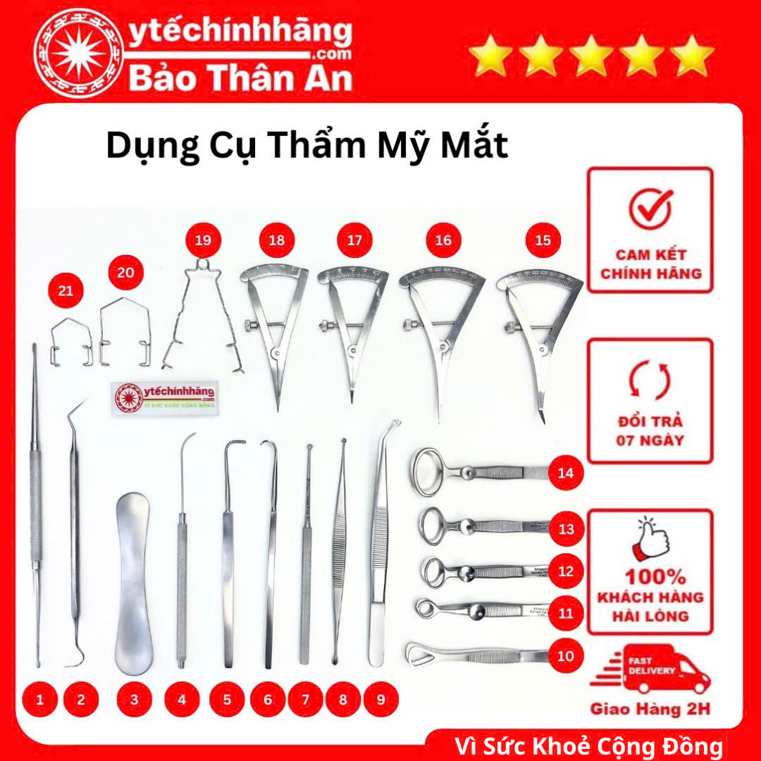 Dụng Cụ Thẩm Mỹ Mắt Dụng Cụ Thẩm Mỹ Mắt