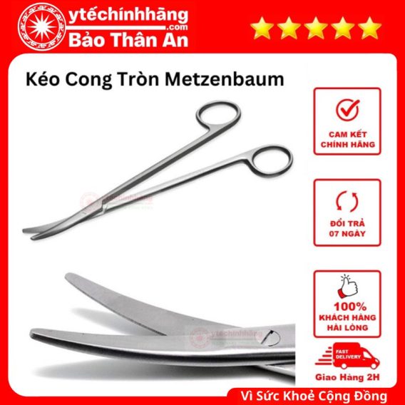 Kéo Metzenbaum 12cm 14cm 16cm 18cm 20cm