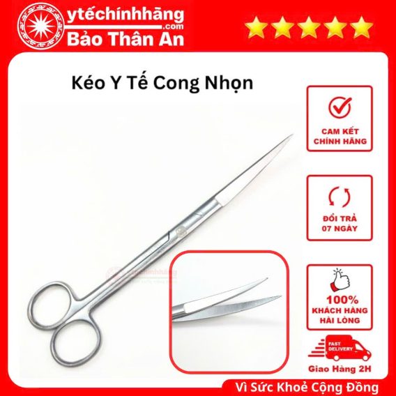 Kéo Nhọn 10cm 12cm 14cm 16cm 18cm 20cm