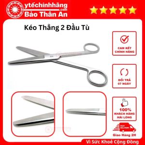 Kéo Đầu Tù 14cm 16cm 18cm 20cm 8 keo tu thang