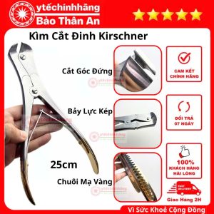 Kìm Cắt Đinh Kirschner Góc Đứng