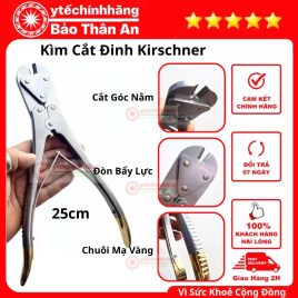 Kìm Cắt Đinh Kirschner Góc Nằm