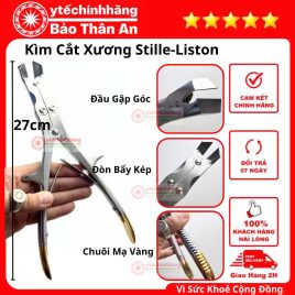 Kìm Cắt Xương Stille-Liston Cong 27cm