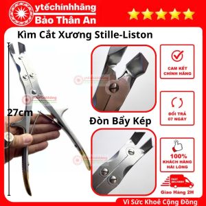 Kìm Cắt Xương Stille-Liston Cong 27cm 12 Kim Cat Xuong Stille Liston Cong 27cm 3