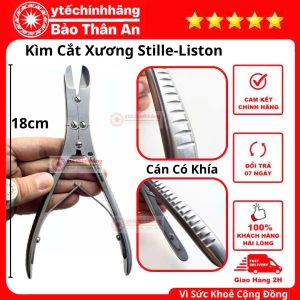 Kìm Cắt Xương Stille-Liston Thẳng 18cm 11 Kim Cat Xuong Stille Liston Thang 18cm 3