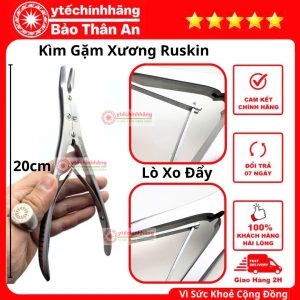 Kìm Gặm Xương Ruskin Cong 20cm 11 Kim Gam Xuong Ruskin Cong 20cm 3