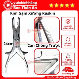 Kìm Gặm Xương Ruskin Cong 24cm