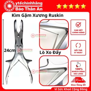 Kìm Gặm Xương Ruskin Cong 24cm